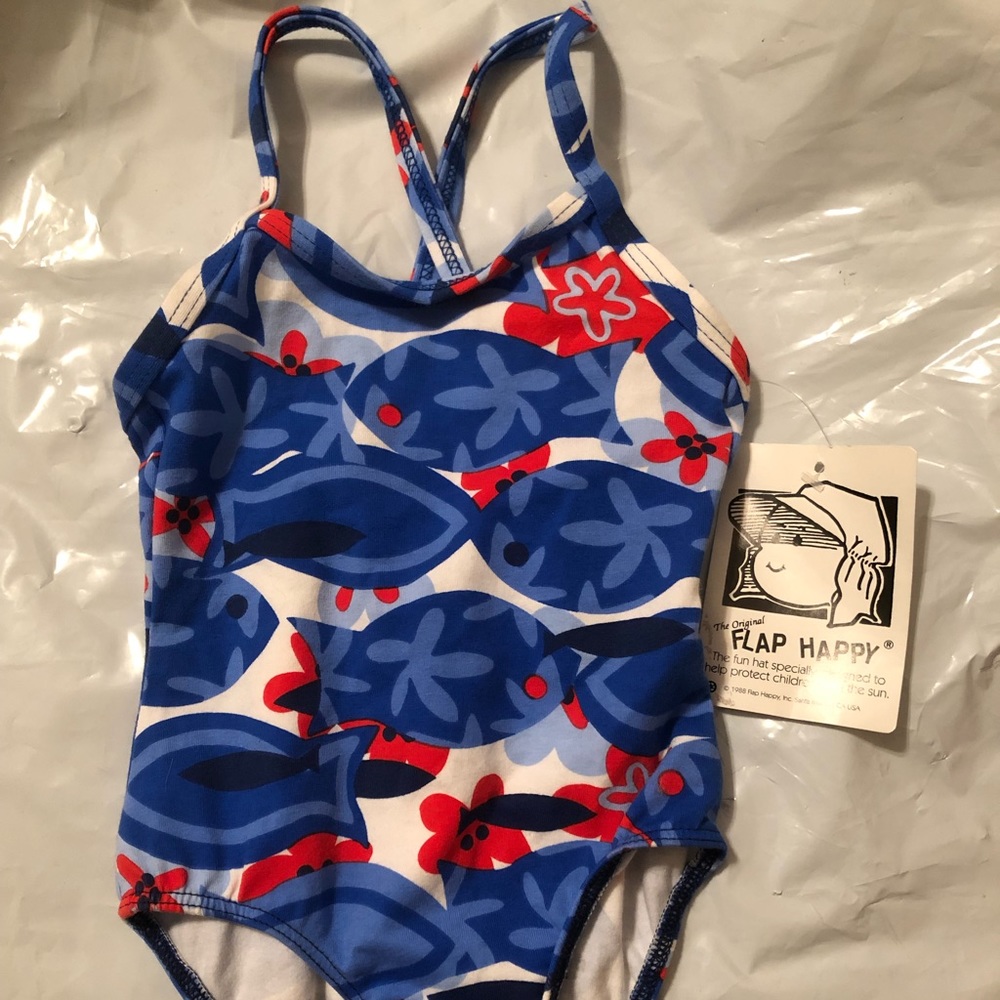Floral- FLAP HAPPY SWIM SUIT-